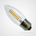 C35 3W E26/E27 base led filament bulb 240lm with competitive price